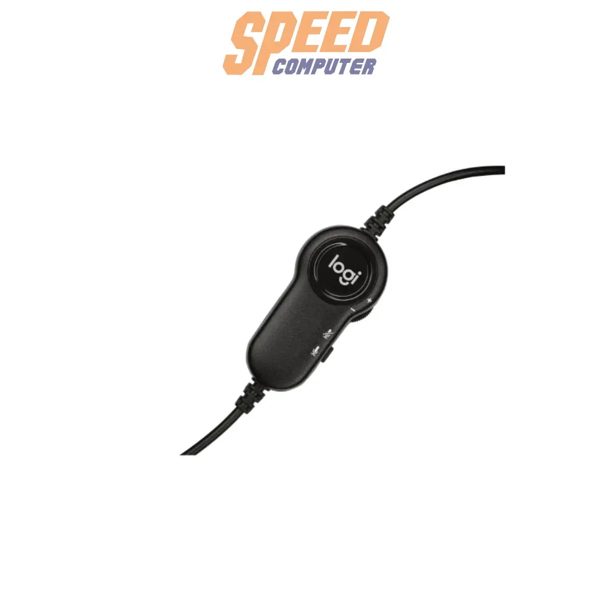 หูฟัง Logitech H150 แบบสเตอริโอ มาพร้อมไมโครโฟนตัดเสียงรบกวน ปรับไมค์ได้ รองรับการใช้งานผ่านพอร์ต 3.5 มม. เหมาะสำหรับแชท วิดีโอคอล และใช้งานทั่วไป