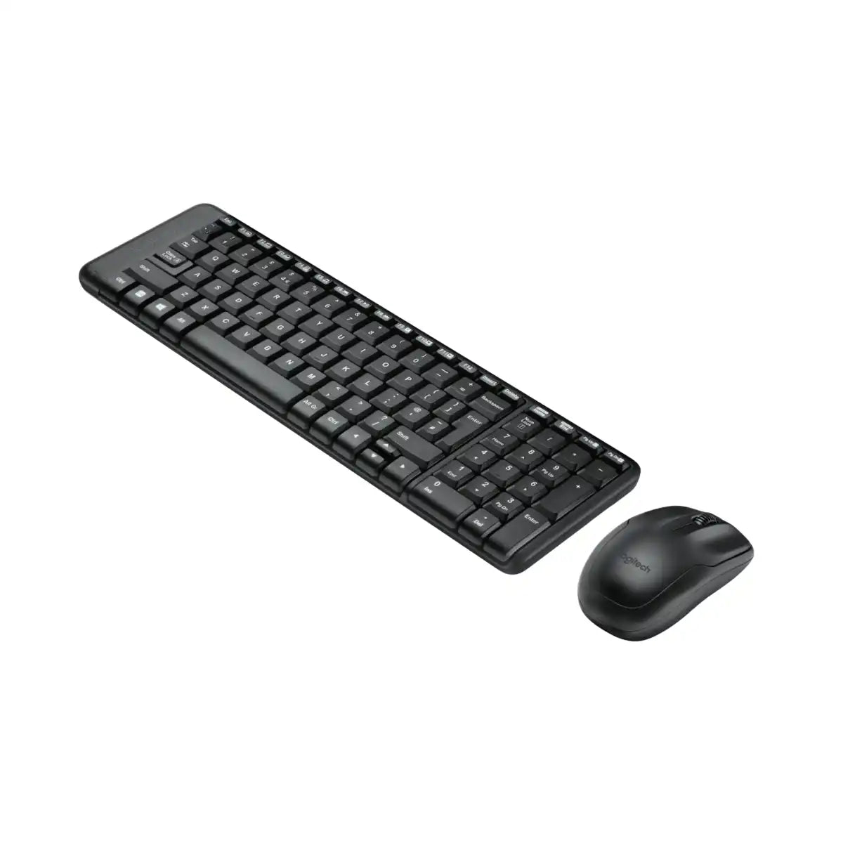 คีย์บอร์ดและเมาส์ไร้สาย Logitech MK220 สีดำ