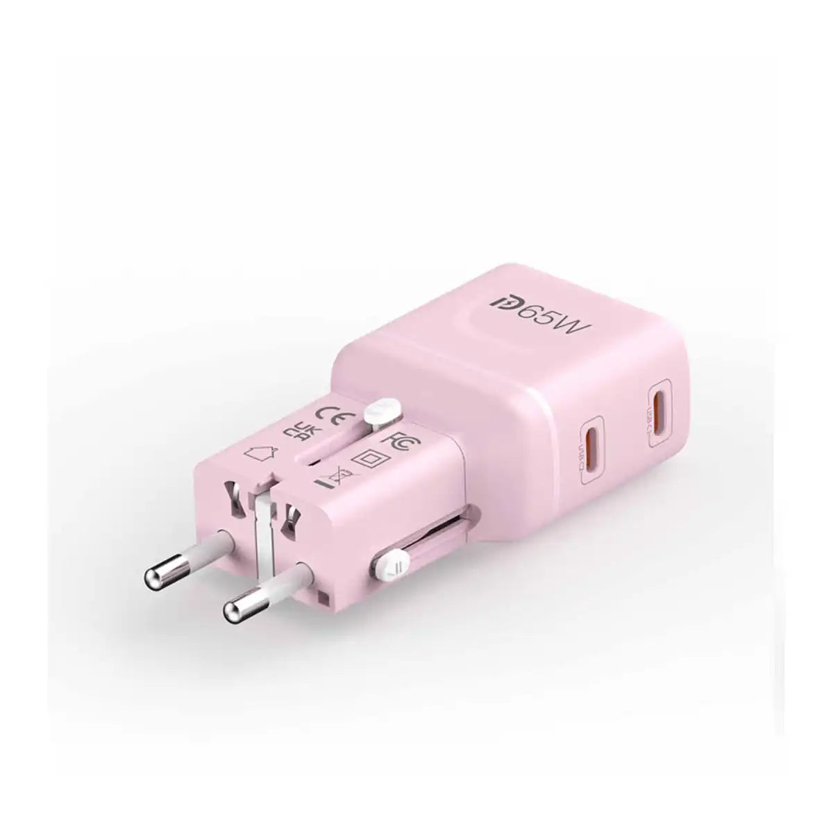 หัวแปลงปลั๊กไฟ Mazer M-IFTRAVEL565-PK Infinite Travel Pocket 65W