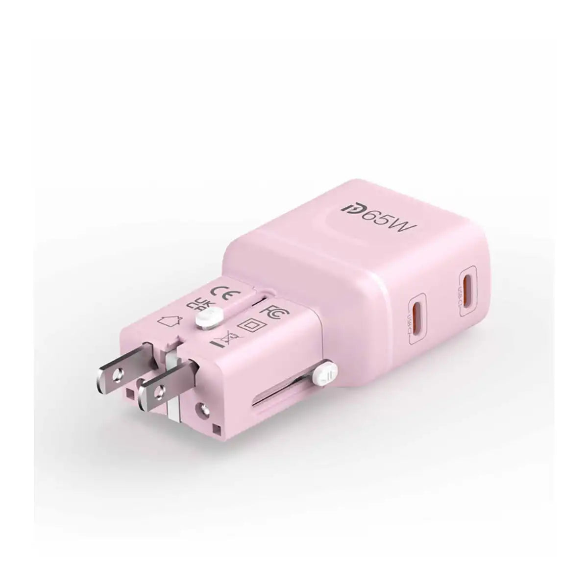 หัวแปลงปลั๊กไฟ Mazer M-IFTRAVEL565-PK Infinite Travel Pocket 65W