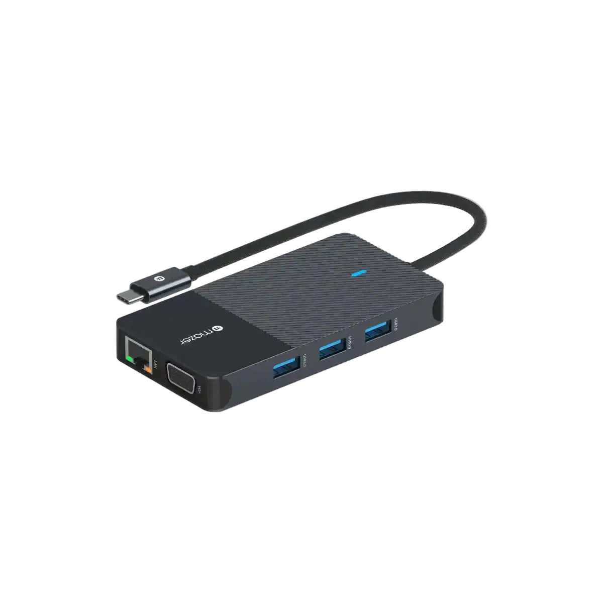 อุปกรณ์แปลงสัญญาณ Mazer M-UC2MULTI7006-BK USB C Multiport Hub 10-in-1