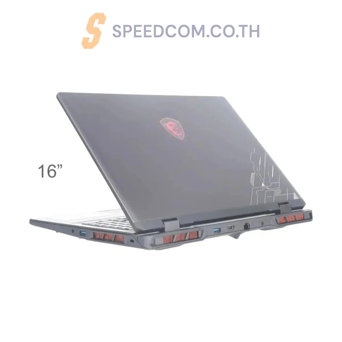โน๊ตบุ๊ค MSI Crosshair 16 HX AI D2XWFKG-026TH Ultra 9 สีเทา (Cosmos Gray) - SpeedCom