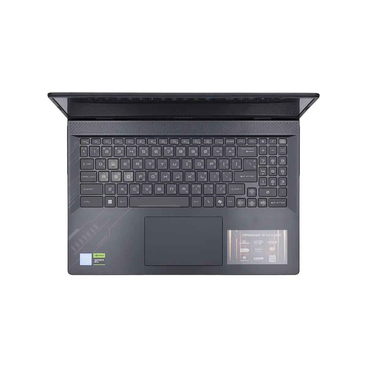 โน๊ตบุ๊ค MSI Crosshair 16 HX AI D2XWGKG-022TH Ultra 9 สีเทา (Cosmos Gray) - SpeedCom