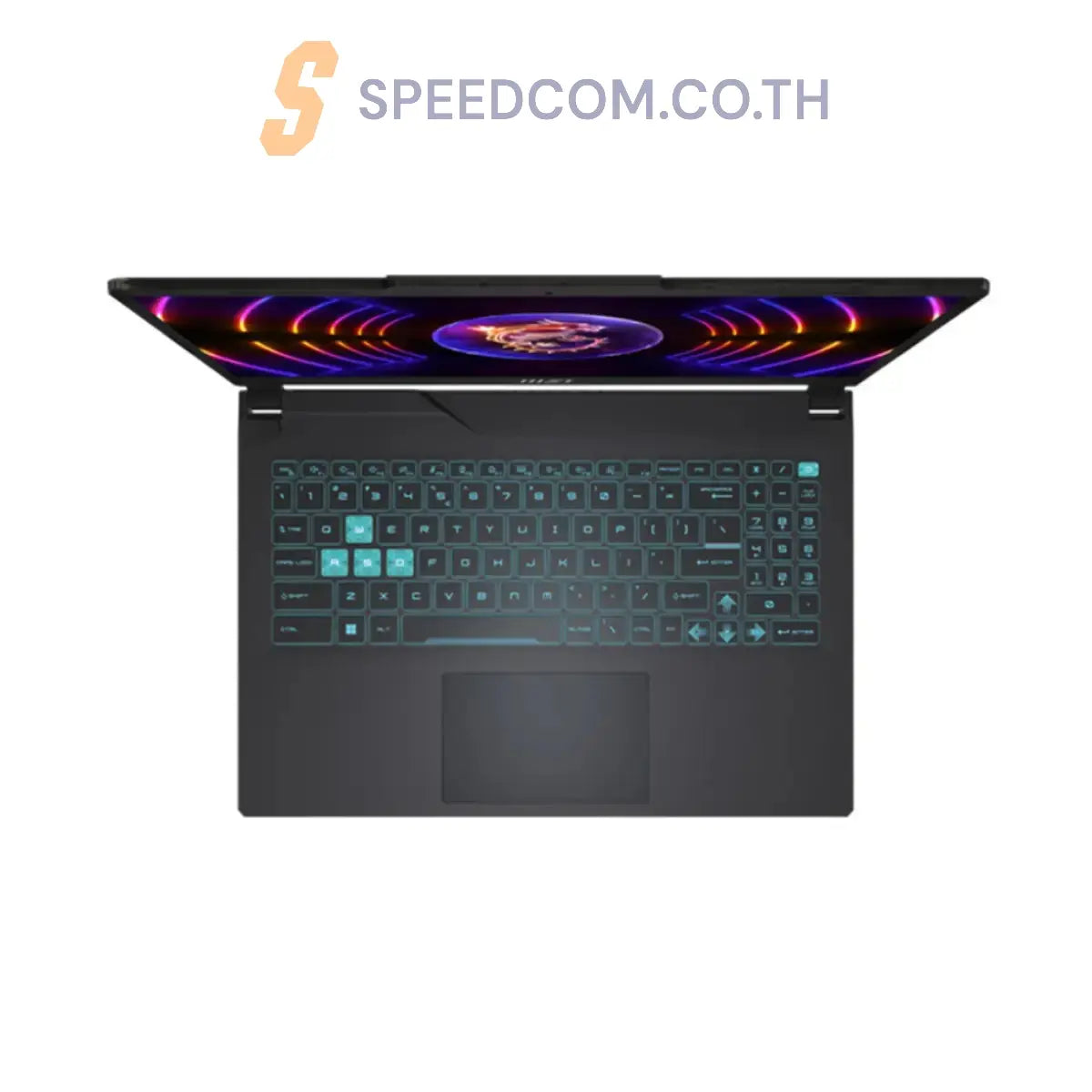 โน๊ตบุ๊ค MSI Cyborg 15 A13VEK-875TH i7 Gen13 สีดำ (Translucent Black)