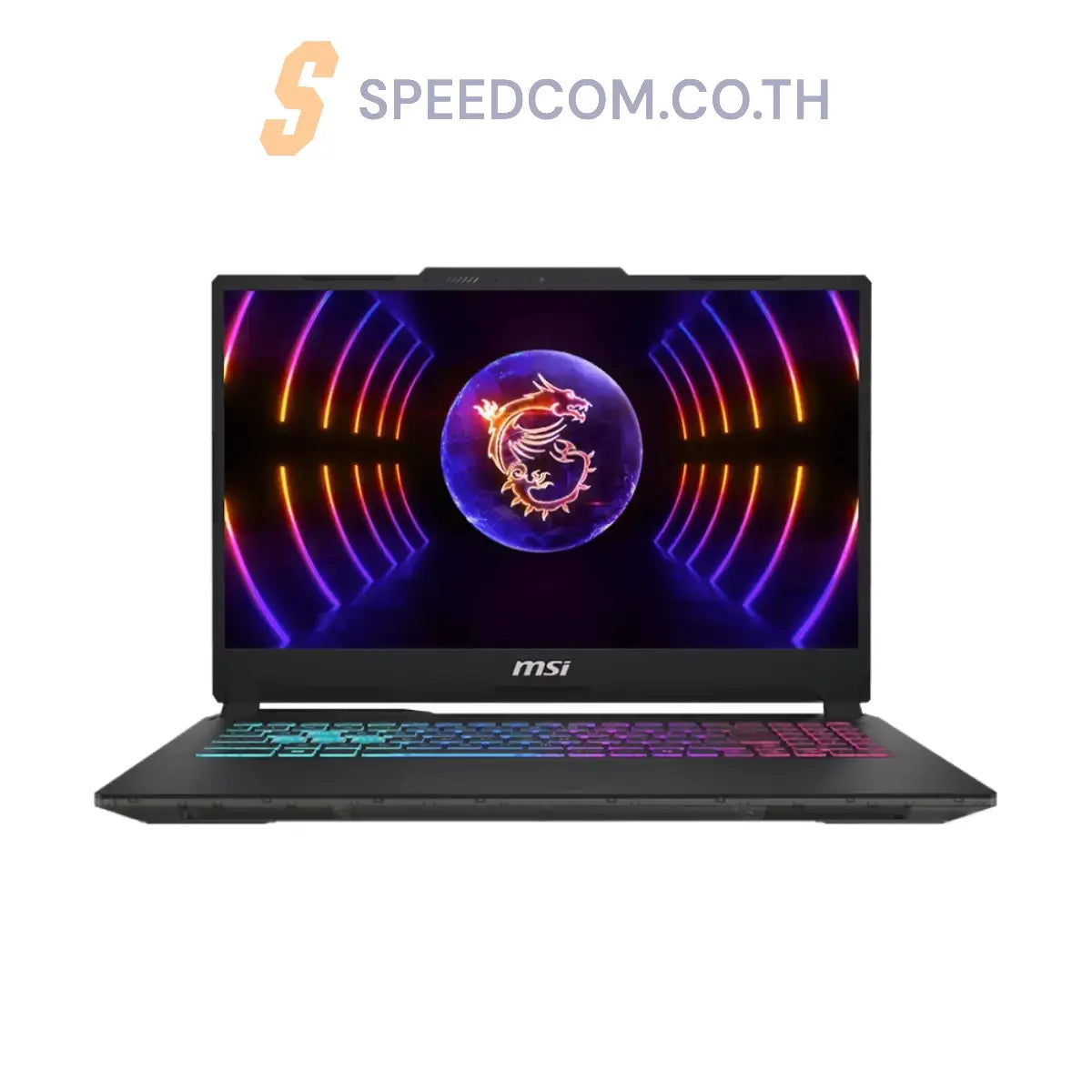 โน๊ตบุ๊ค MSI Cyborg 15 A13VEK-875TH i5 Gen13 สีดำ (Translucent Black) - SpeedCom