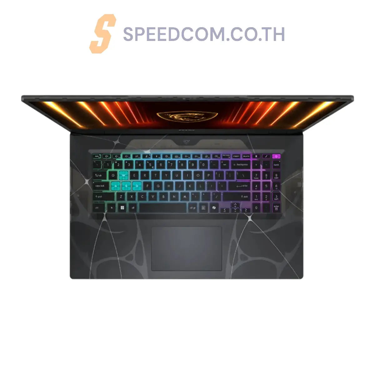 โน๊ตบุ๊ค MSI Cyborg 15 B2RWEKG-057TH Core 5 สีดำ (Translucent Black) - SpeedCom