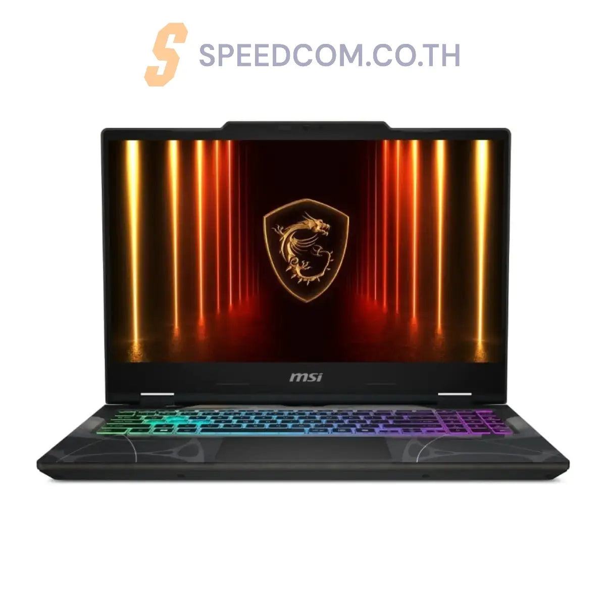 โน๊ตบุ๊ค MSI Cyborg 15 B2RWEKG 056TH Core 7 สีดำ (Translucent Black) - SpeedCom