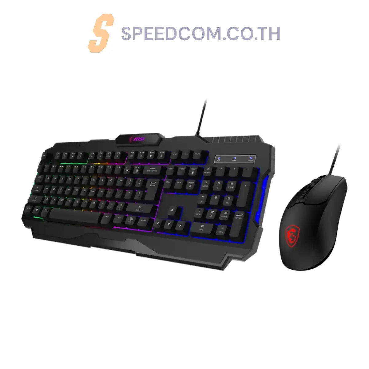 คีย์บอร์ด MSI FORGE GK100 COMBO - SpeedCom