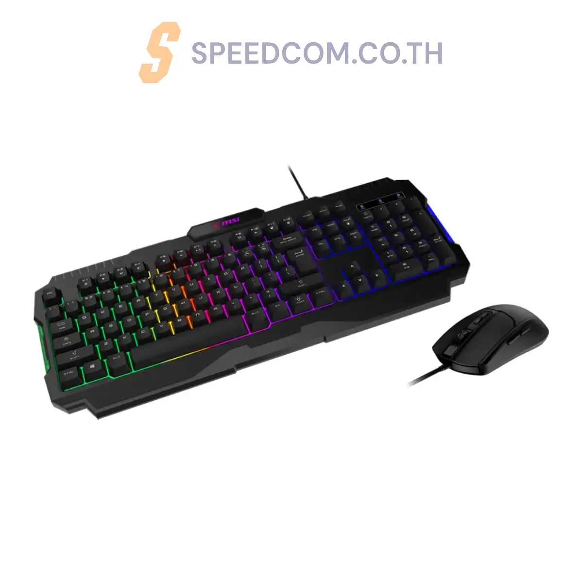 คีย์บอร์ด MSI FORGE GK100 COMBO - SpeedCom
