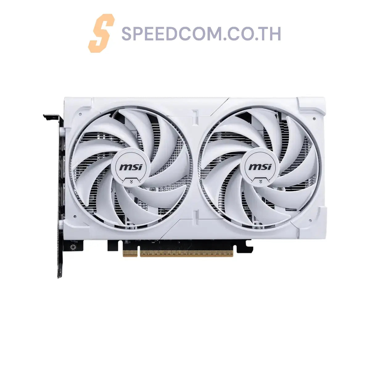 การ์ดจอ MSI GeForce RTX 5060 8G VENTUS 2X OC PLUS GDDR7 สีขาว - SpeedCom