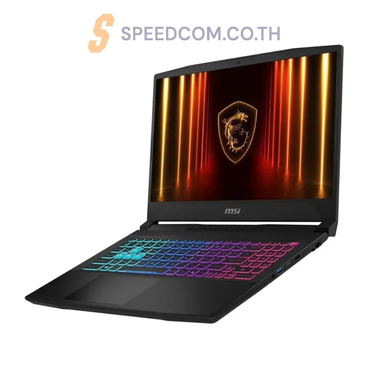 โน๊ตบุ๊ค MSI Katana 15 HX-B14WEK-413TH i9 Gen14 สีดำ (ฺBlack) - SpeedCom