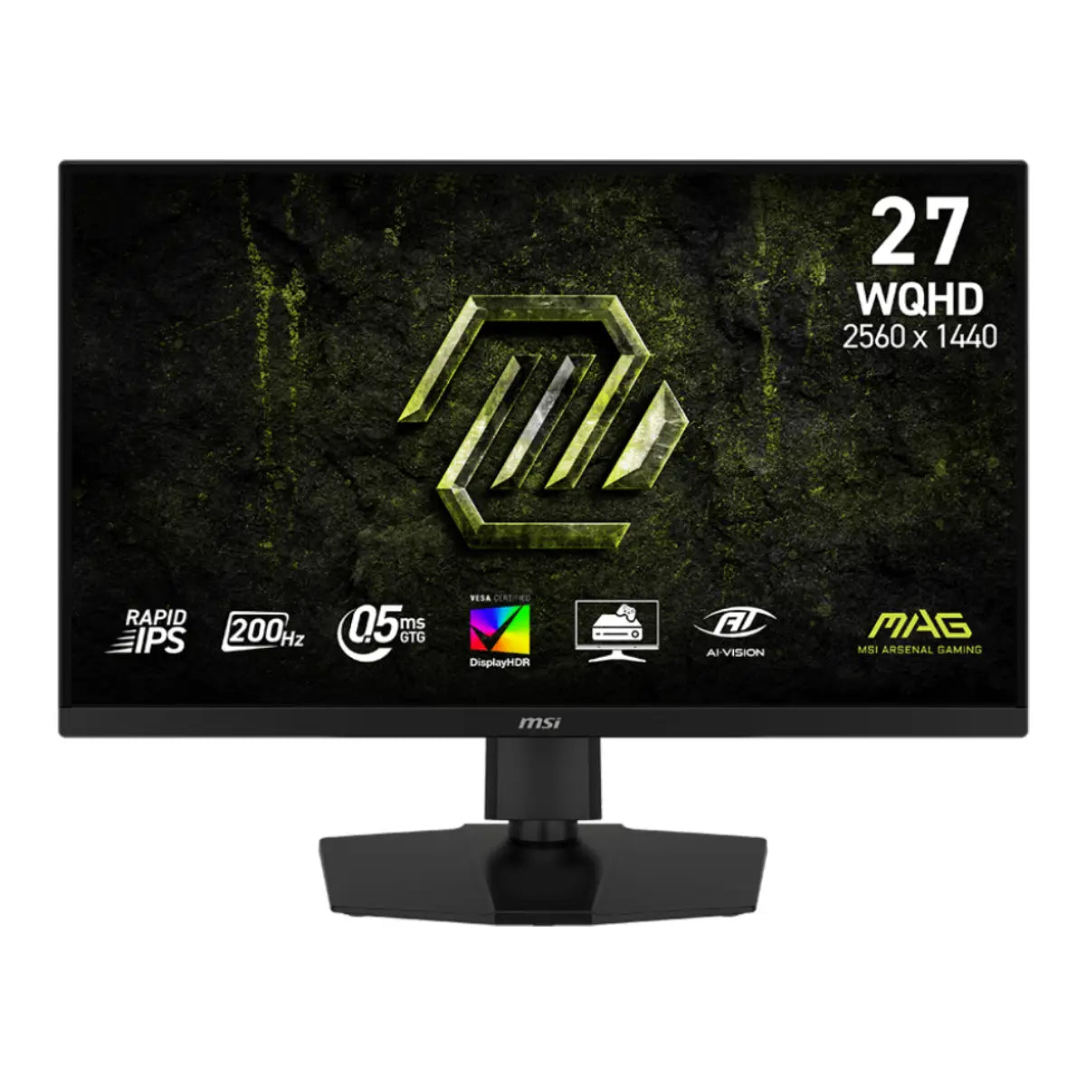 จอมอนิเตอร์ MSI MAG 274QPF E20 27.0" Rapid IPS 200Hz สีดำ - SpeedCom