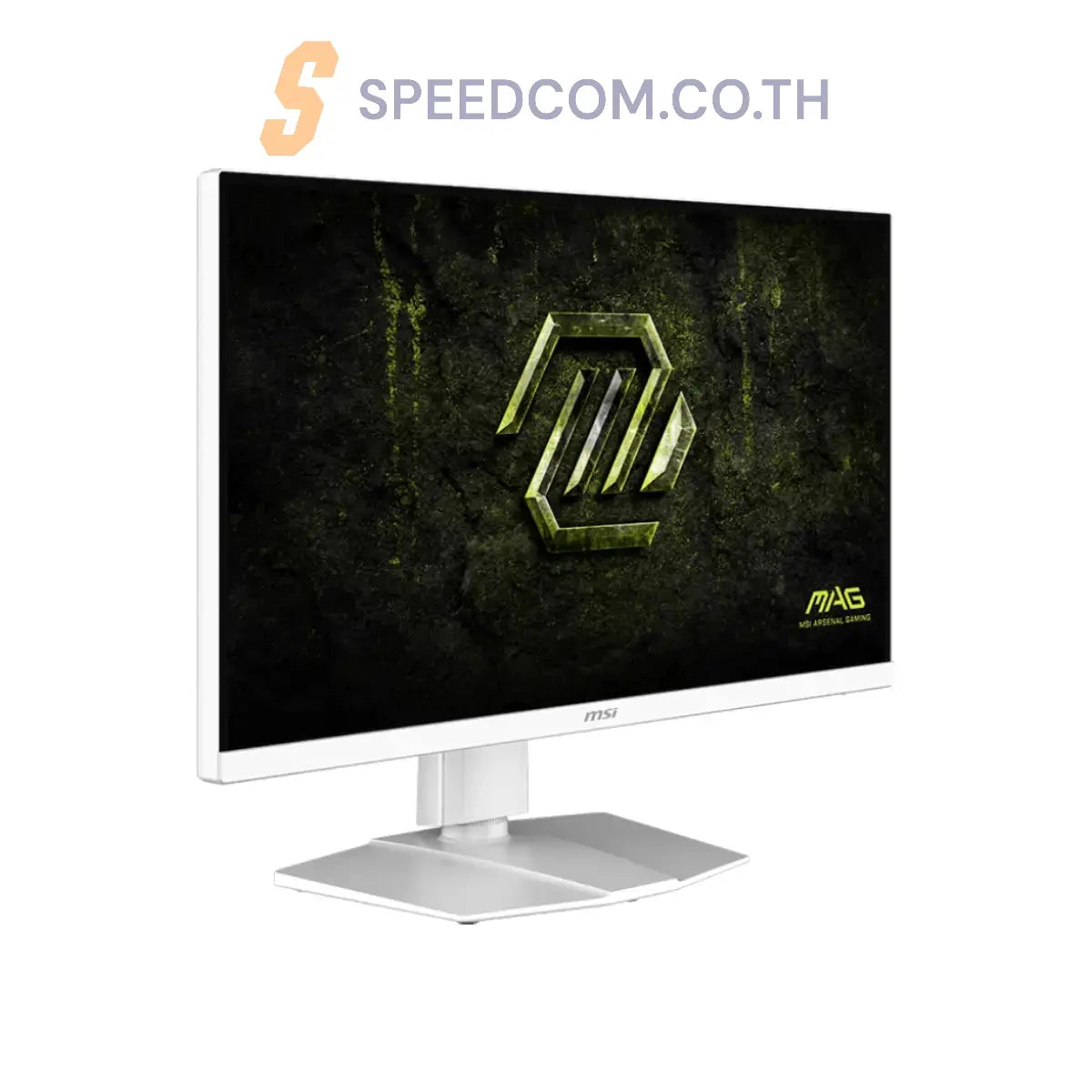 จอมอนิเตอร์ MSI MAG 274QRFW E20 27.0" Rapid IPS 200Hz สีขาว