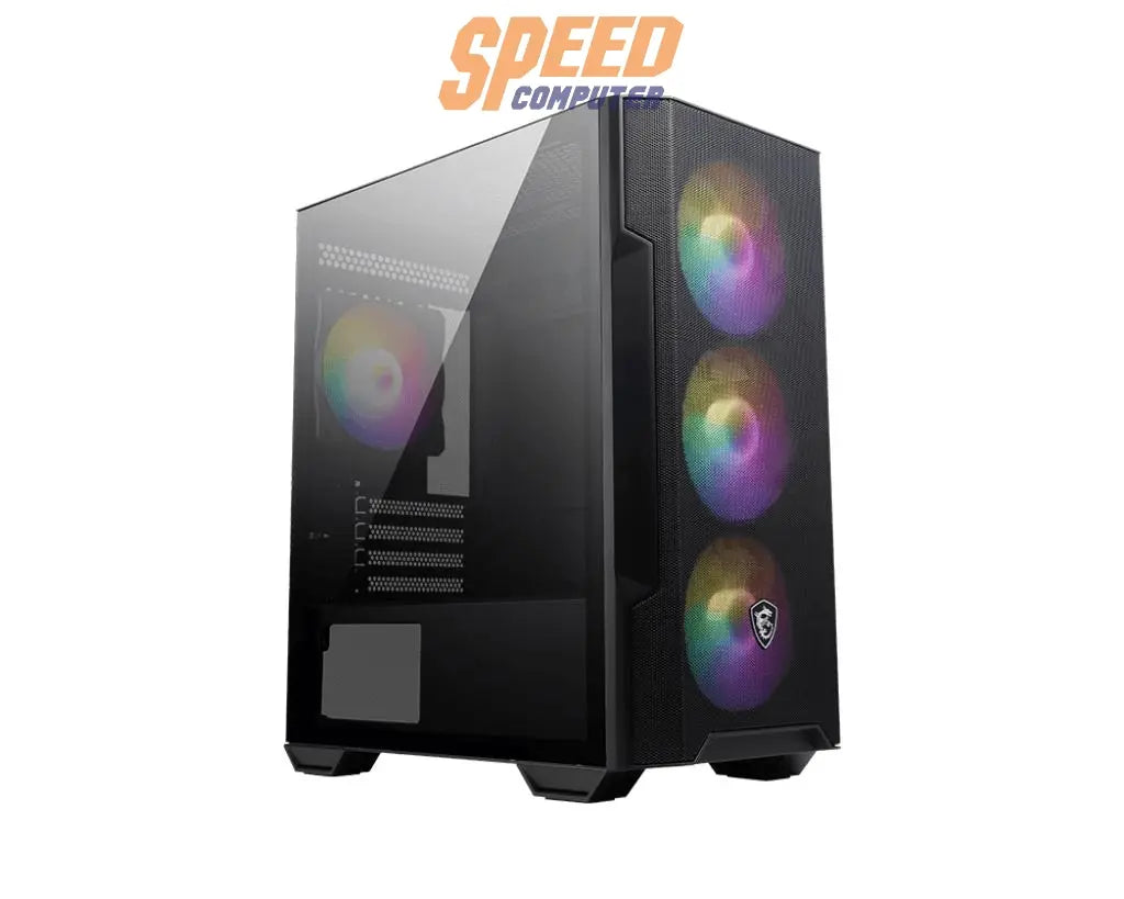 เคส MSI MAG FORGE M100R Micro Tower Micro ATX สีดำ - SpeedCom