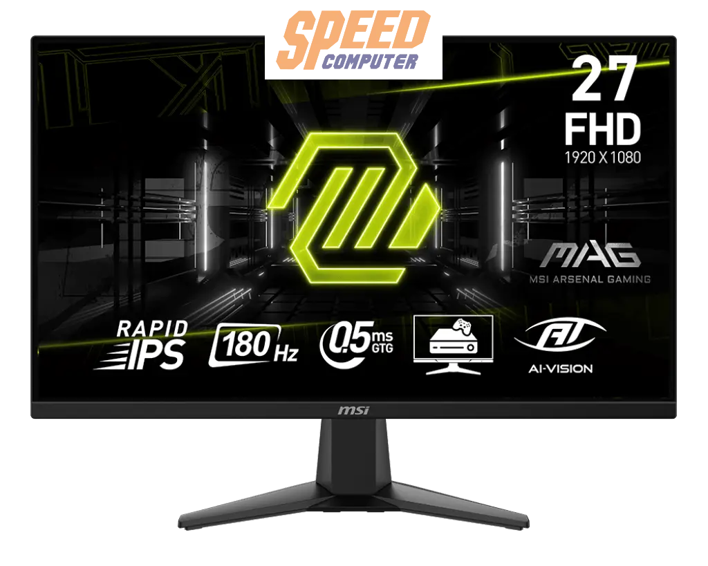 จอมอนิเตอร์ MSI MAG275F 27.0" IPS 180Hz - SpeedCom