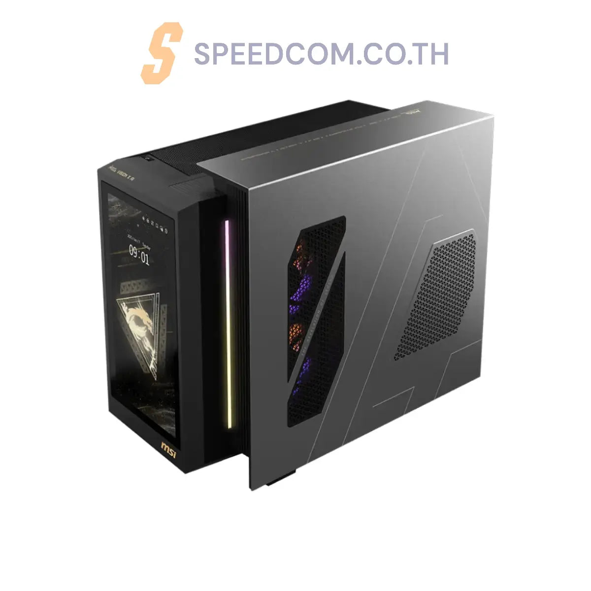 คอมพิวเตอร์ตั้งโต๊ะ MSI MEG VISION X AI 2NVZ9-220TH Ultra 9 สีดำ