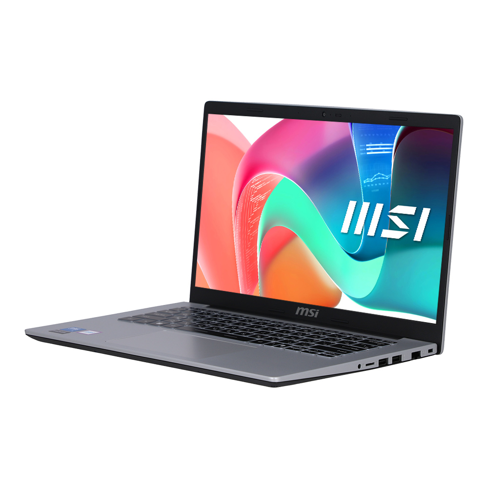โน๊ตบุ๊ค MSI Modern 14 F1MG-863TH Core 5 120U สีเงิน