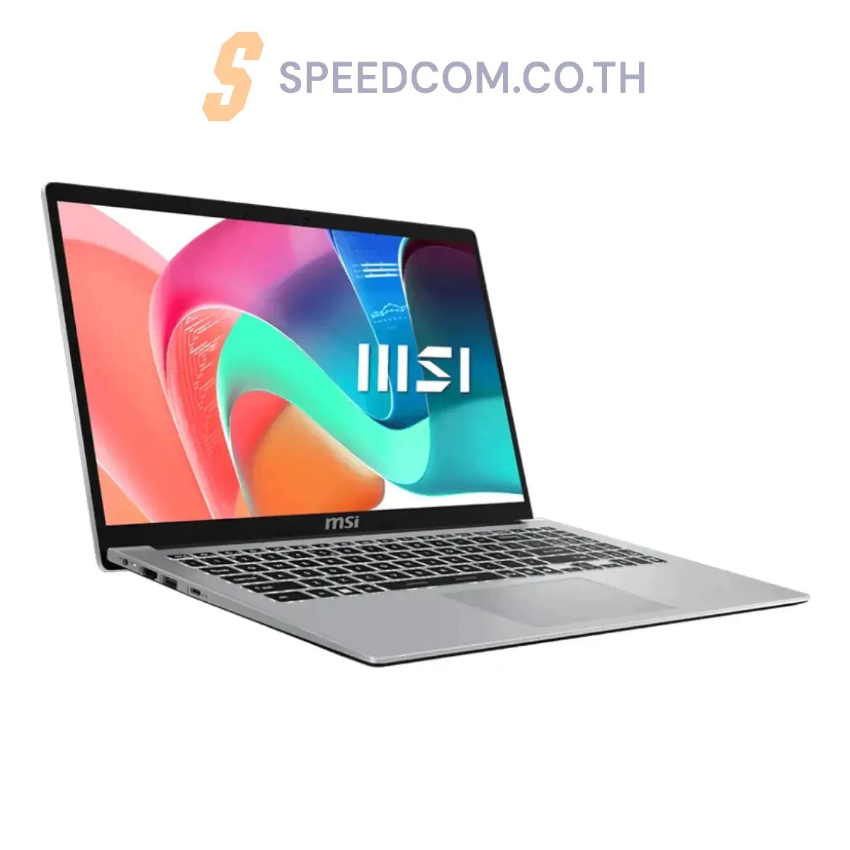 โน๊ตบุ๊ค MSI Modern 15 F13MXG-859TH i5 Gen 13 สีเทา (Platinum Gray) - SpeedCom