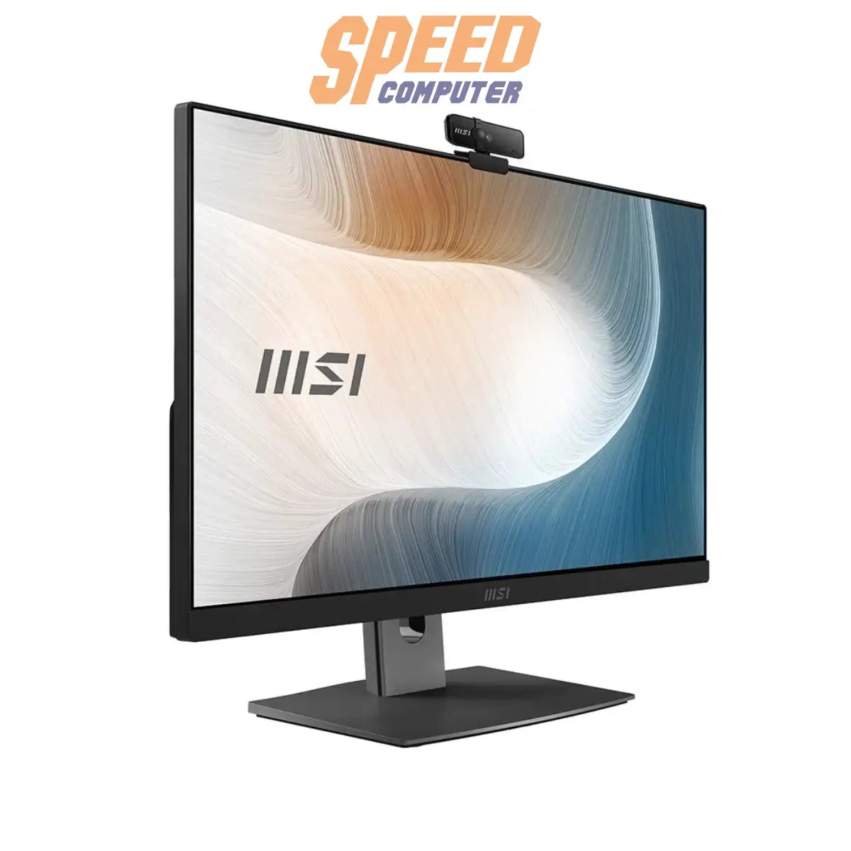 คอมพิวเตอร์ออลอินวัน MSI Modern AM241P รุ่น 11M-245TH ชิป i5 Gen 11 จอใหญ่ดีไซน์บาง สีดำ