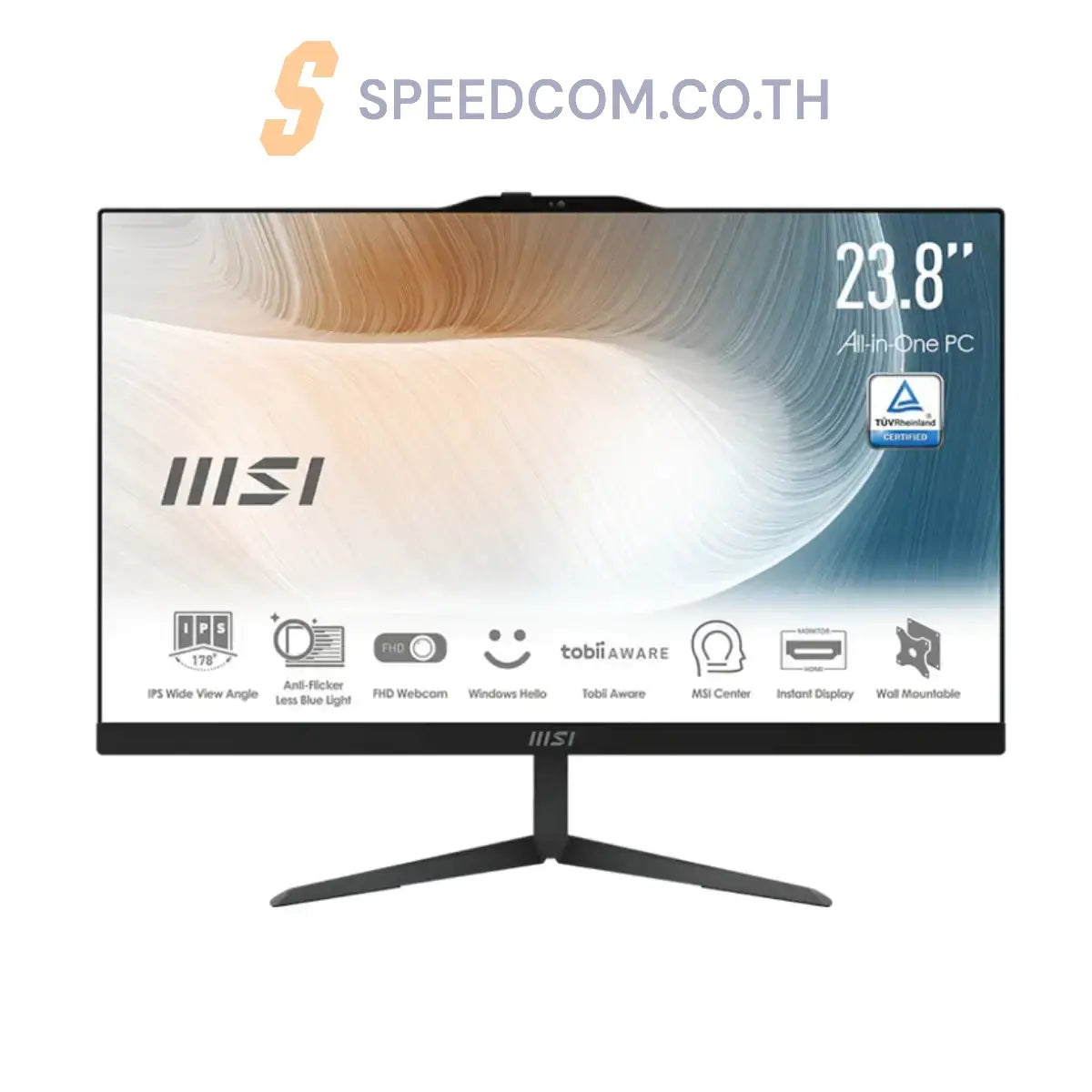 ออลอินวัน MSI Modern AM242-12M-1004XTH i3 Gen12 สีดำ - SpeedCom