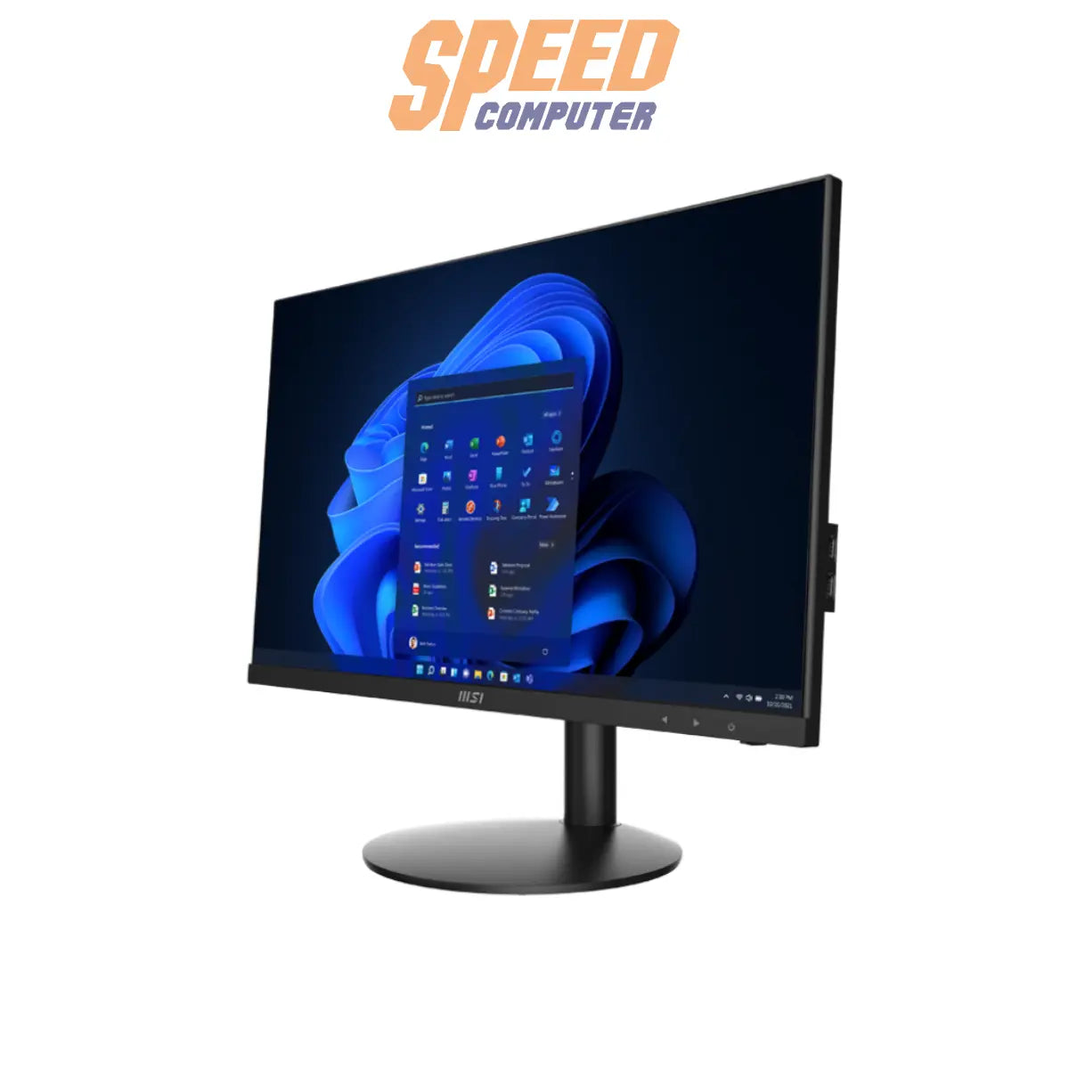 คอมพิวเตอร์ออลอินวัน MSI PRO AP241Z รุ่น 5M-022TH มาพร้อมชิป AMD Ryzen 7 5700G สีดำ เหมาะสำหรับใช้งานทั่วไปและในสำนักงาน