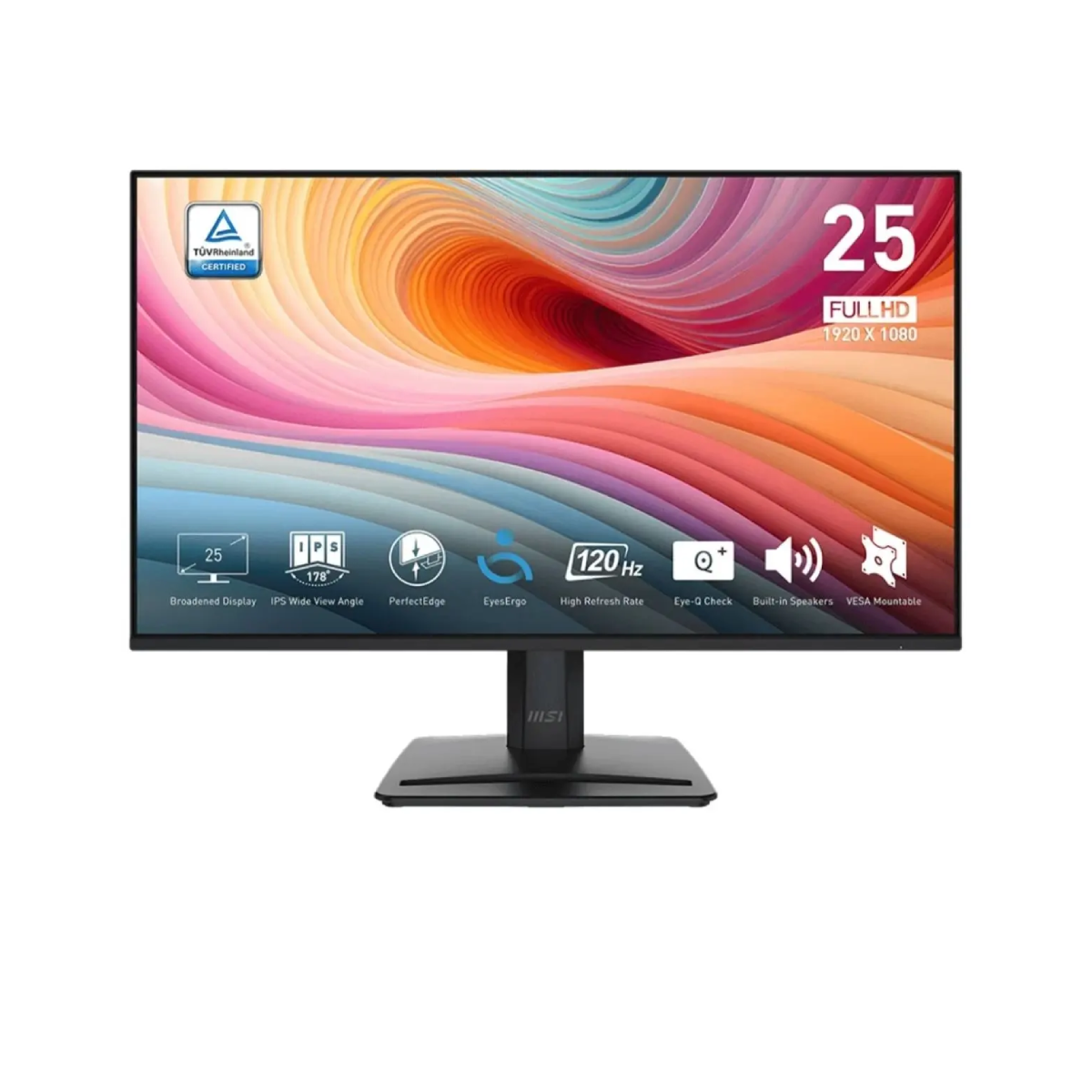 จอมอนิเตอร์ MSI PRO MP251 E2 IPS 120Hz SPKSpeedCom