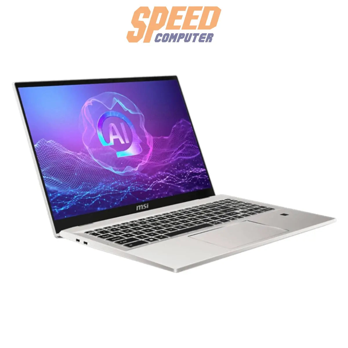 โน๊ตบุ๊ค MSI Prestige A16 AI+ A3HMG-052TH Ryzen AI9 สีเงิน (Urban Silver) - SpeedCom