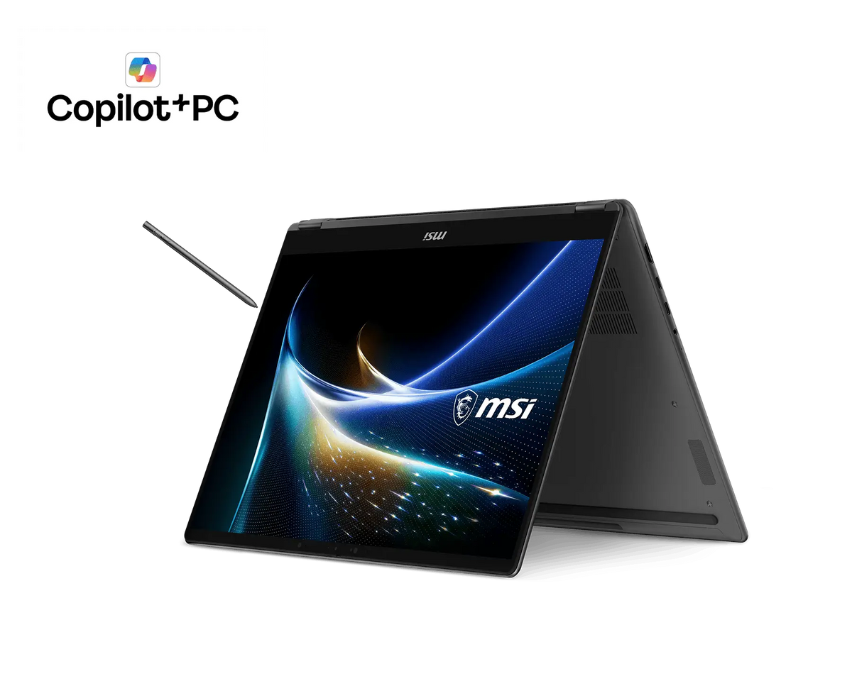 โน๊ตบุ๊ค MSI Prestige N16 Flip AI+ C1XMT-085THY RTX Spark N1X สีเทาSpeedCom
