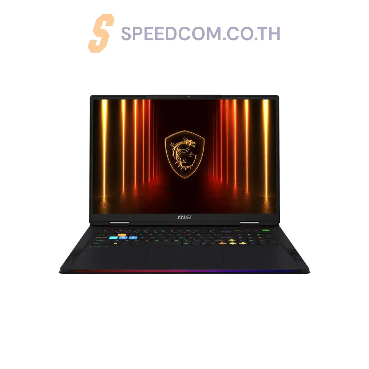 โน๊ตบุ๊ค MSI Raider 18 HX AI A2XWIG-645TH Ultra 9 สีดำ (Core Black) - Speedcom