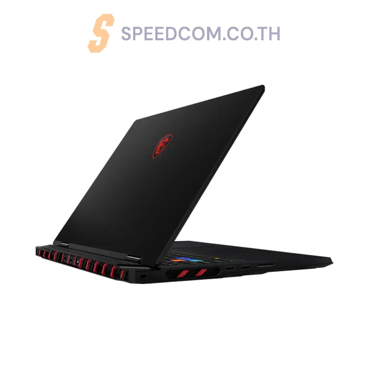 โน๊ตบุ๊ค MSI Raider 18 HX AI A2XWJG-869TH Ultra 9 สีดำ (Core Black) - SpeedCom