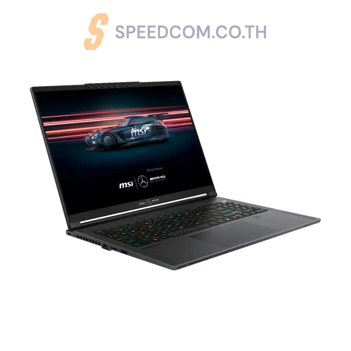 โน๊ตบุ๊ค MSI Stealth A16 MercedesAMG AI+ A3XWGG-029TH Ryzen AI 9 สีดำ (Star Blue) - SpeedCom