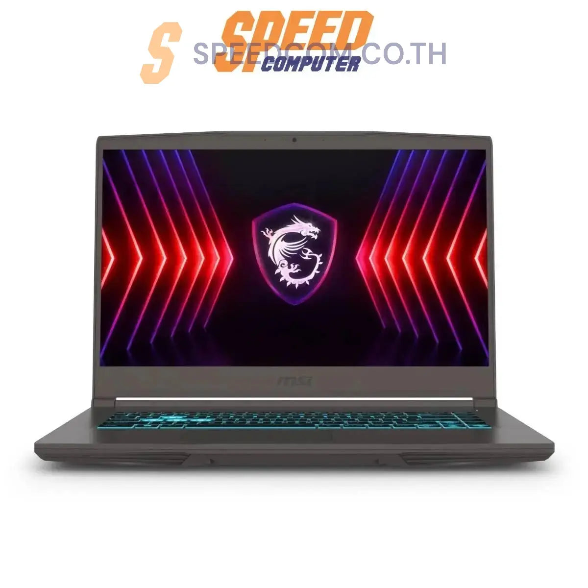 โน๊ตบุ๊ค MSI Thin 15 B13VE-1608TH i5 Gen13 สีเทา (Cosmos Gray) - SpeedCom