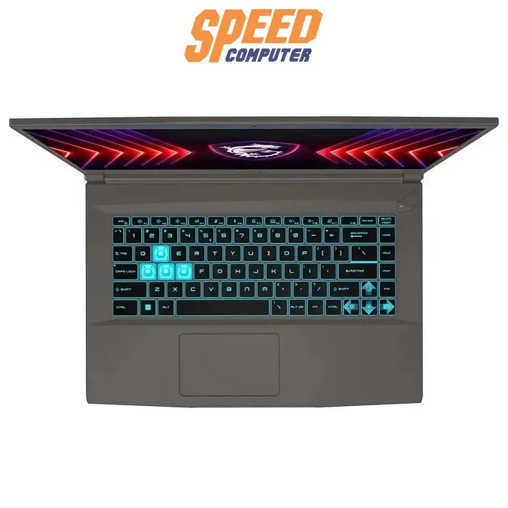 โน๊ตบุ๊ค MSI Thin 15 B12VE - 1424TH i5 Gen12 สีเทา (Cosmos Gray) - SpeedCom