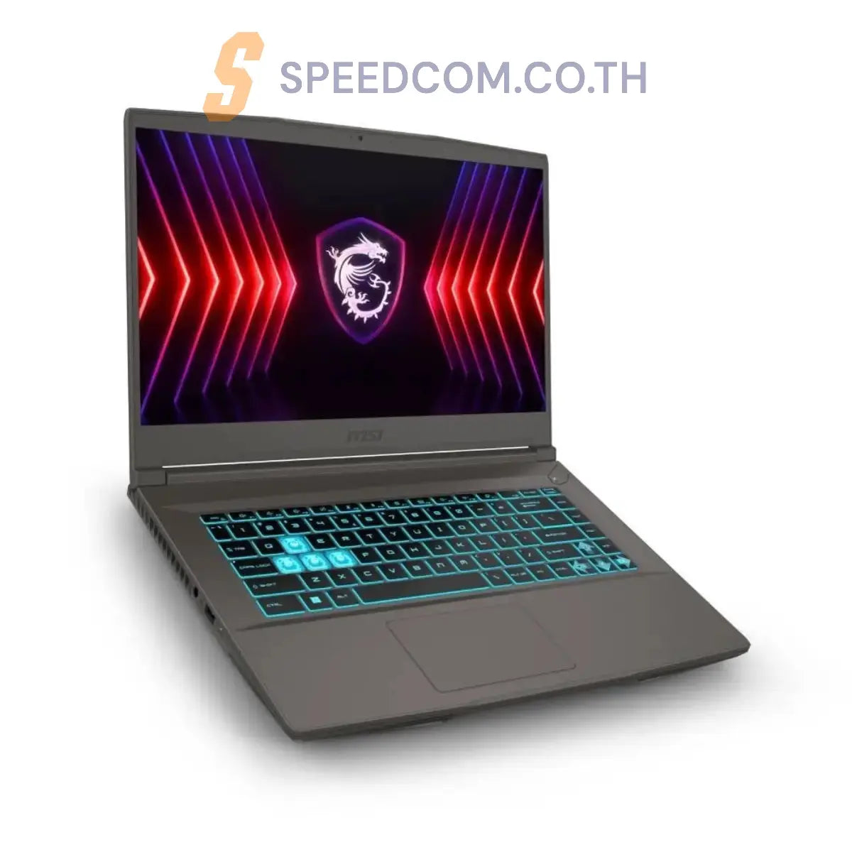 โน๊ตบุ๊ค MSI Thin A15 B7UC-450TH Ryzen 7 สีเทา (Cosmos Gray) - SpeedCom