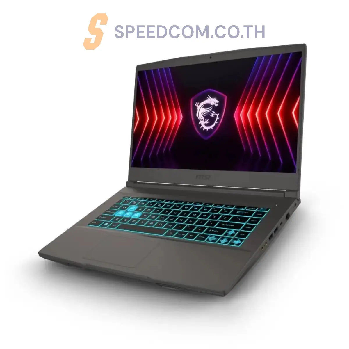 โน๊ตบุ๊ค MSI Thin A15 B7UC-450TH Ryzen 7 สีเทา (Cosmos Gray) - SpeedCom