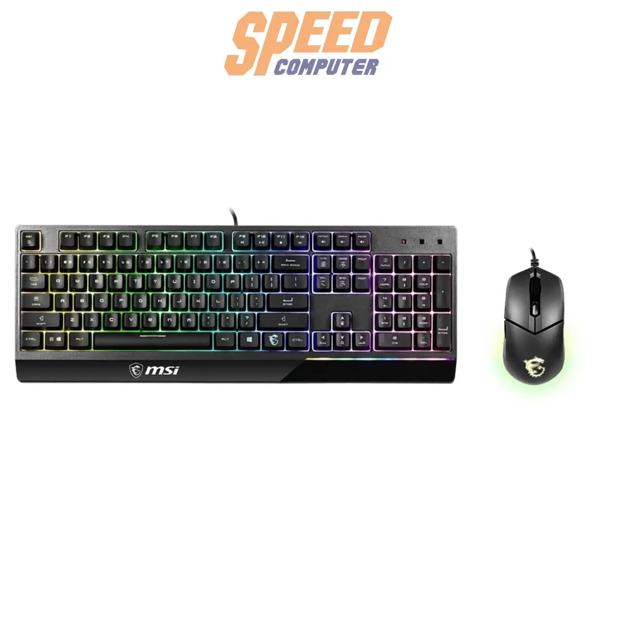 คีย์บอร์ดและเมาส์ MSI VIGOR GK30 - SpeedCom