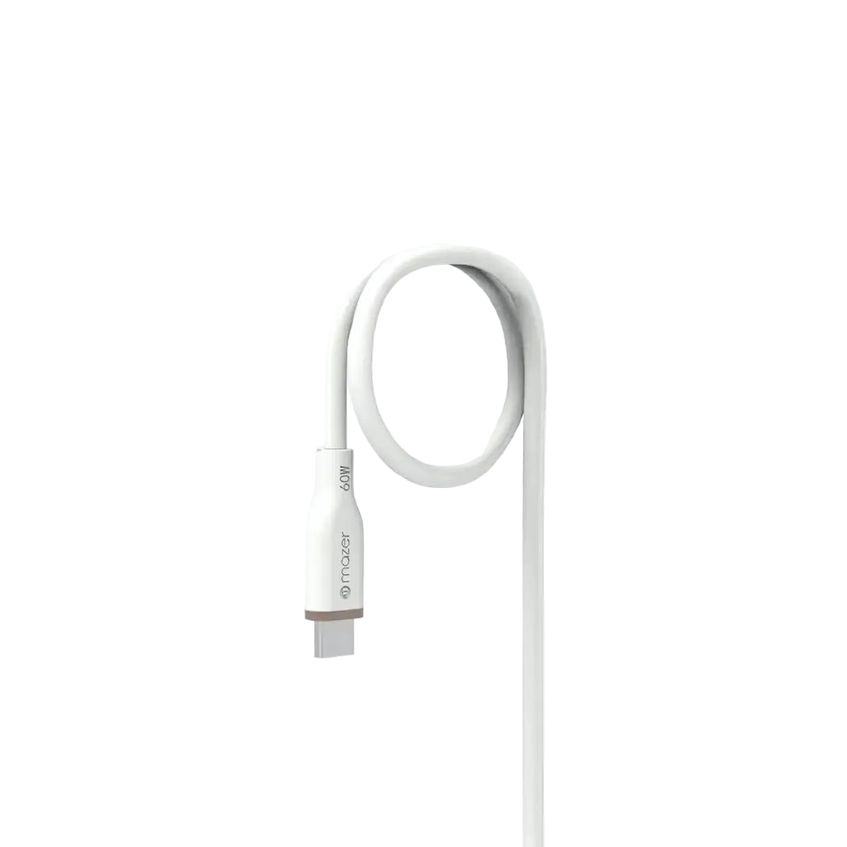 สายชาร์จ Mazer UltraFlex USB C to C 60W 2M Flex Silicon Cable