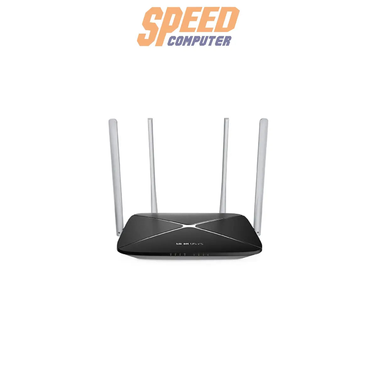 เราเตอร์ Mercusys AC12 AC1200 Dual Band Wireless Router สีดำ - SpeedCom