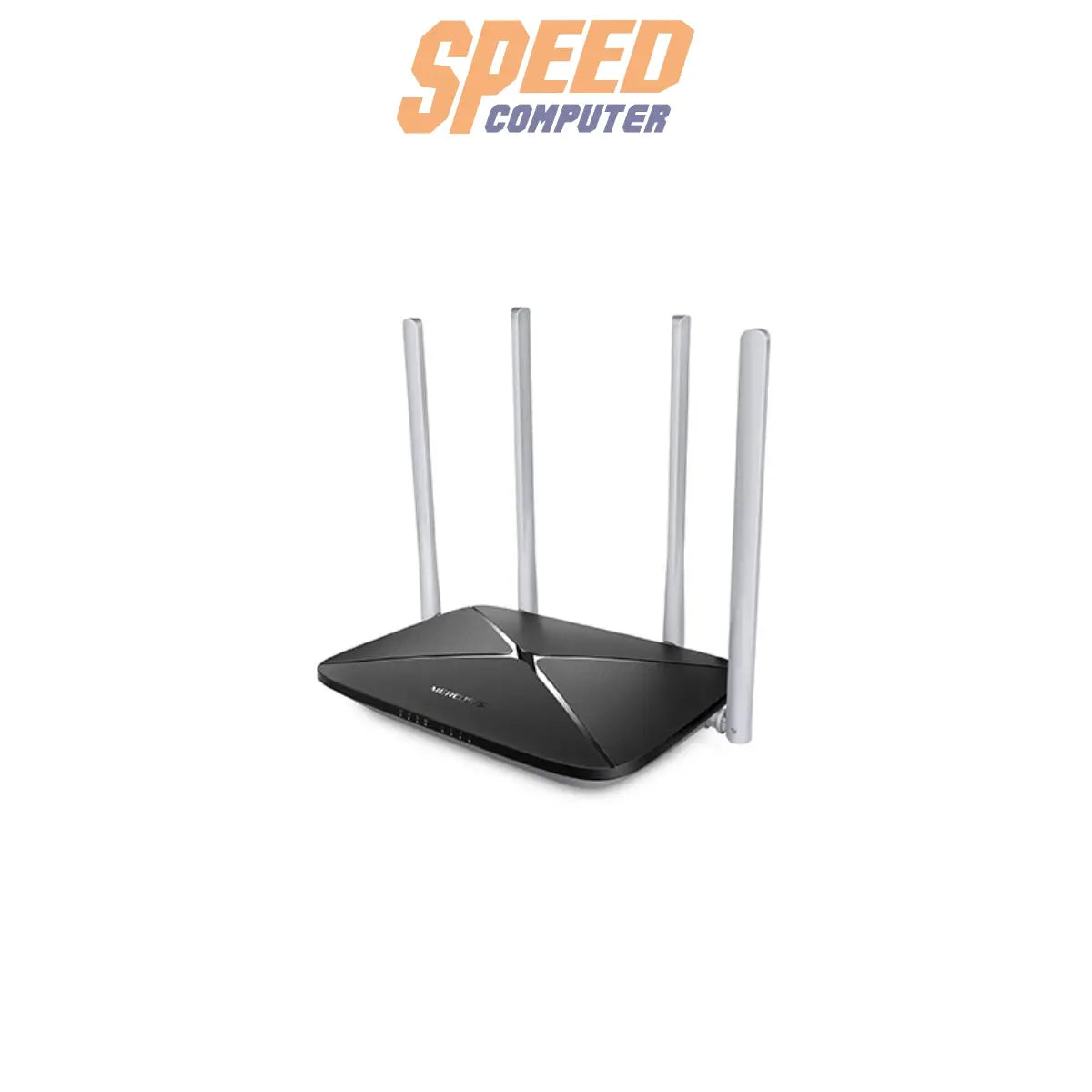 เราเตอร์ Mercusys AC12 AC1200 Dual Band Wireless Router สีดำ - SpeedCom