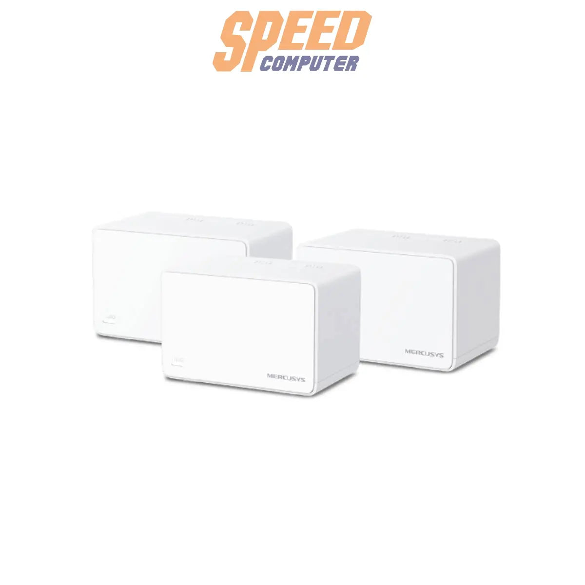 อุปกรณ์กระจายสัญญาณ Mercusys Halo H80X 3PACK AX3000 Whole Home Mesh WiFi 6 - SpeedCom