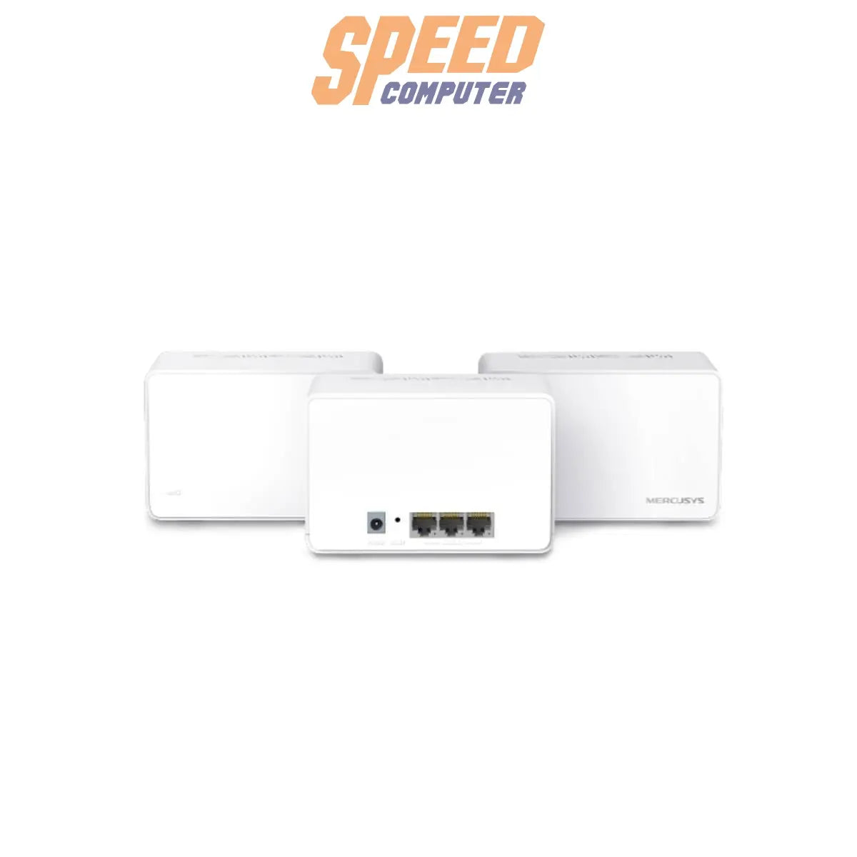 อุปกรณ์กระจายสัญญาณ Mercusys Halo H80X 3PACK AX3000 Whole Home Mesh WiFi 6 - SpeedCom