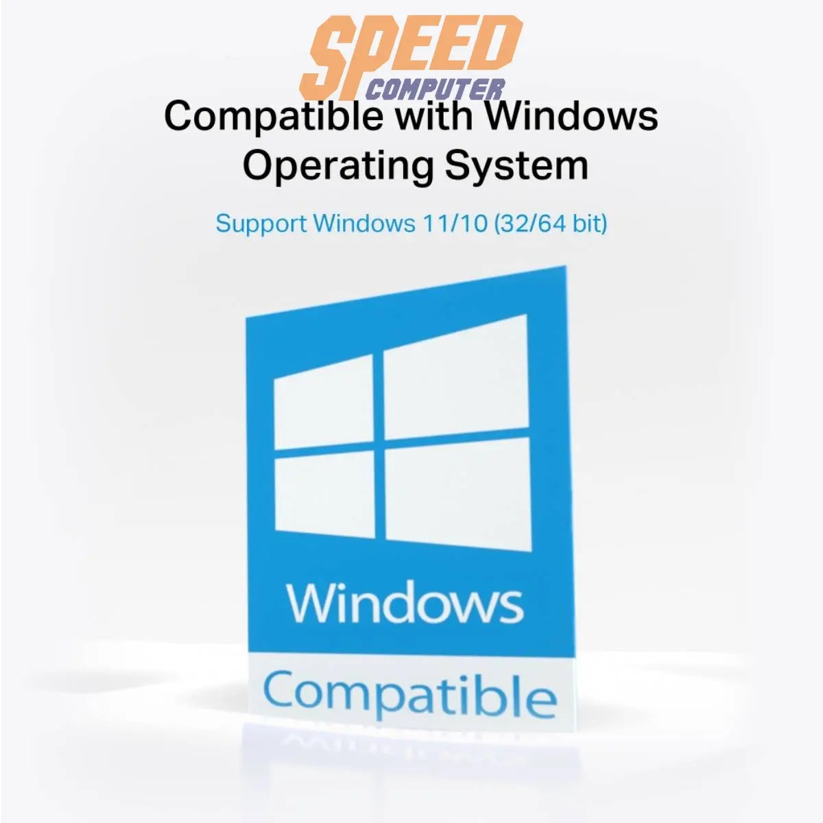 อุปกรณ์รับสัญญาณ Mercusys MA30N AC1300 Nano Wireless Dual Band USB Adapter สีขาว - SpeedCom