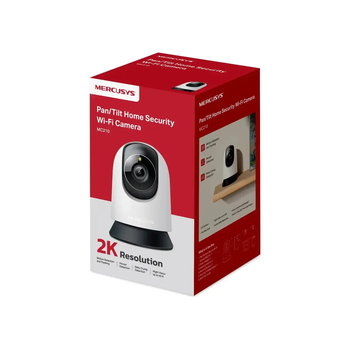 กล้องเว็บแคม Mercusys MC210 2K 30fps - SpeedCom