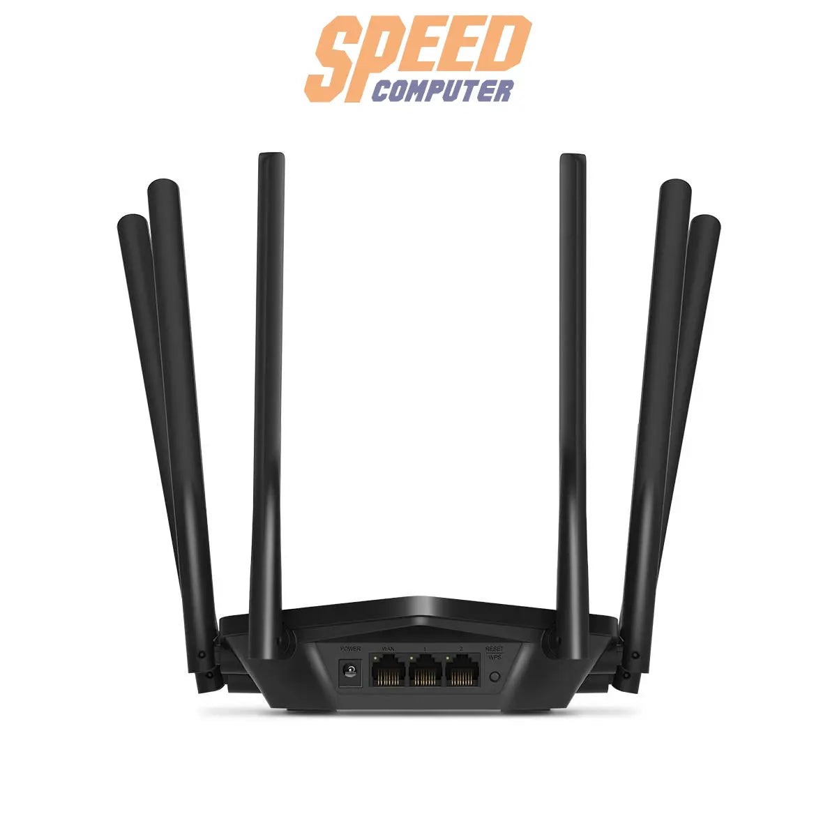เราเตอร์ Mercusys MR50G AC1900 Wireless Dual Band Gigabit Router สีดำ - SpeedCom