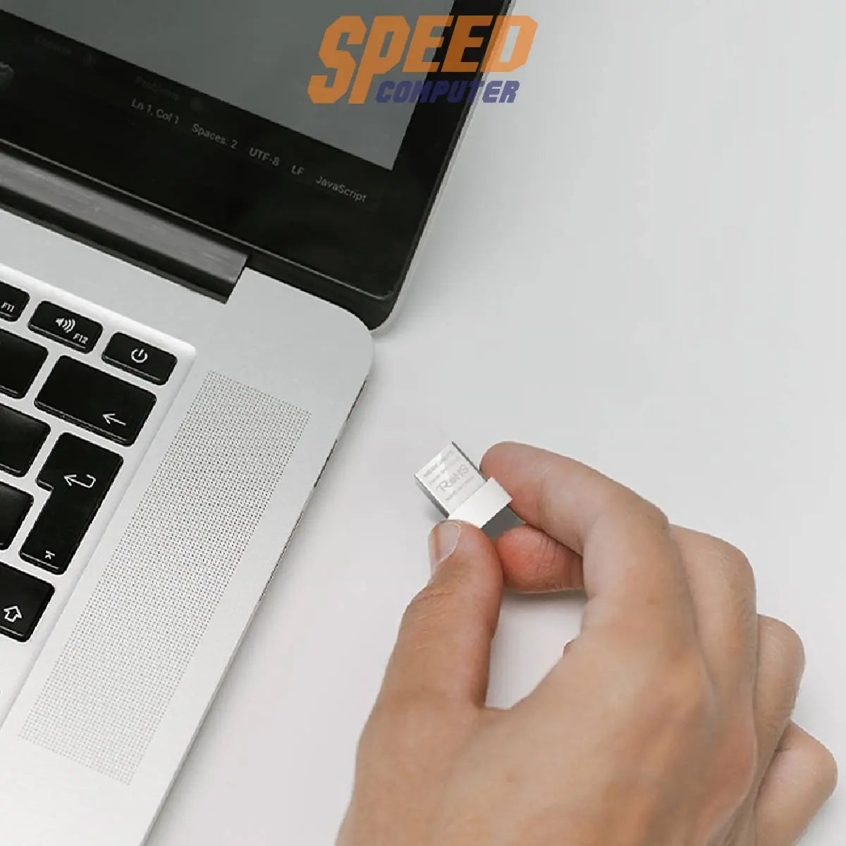 อุปกรณ์รับสัญญาณ Mercusys MW150US N150 Wireless Nano USB Adapter สีขาว - SpeedCom