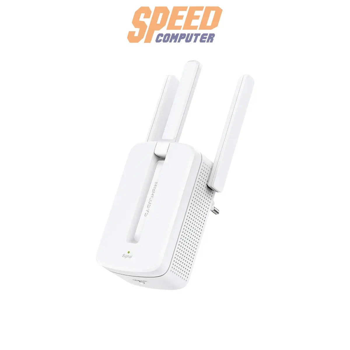 อุปกรณ์ขยายสัญญาณ Mercusys MW300RE 300 Mbps Wi - Fi Range Extender สีขาว - SpeedCom