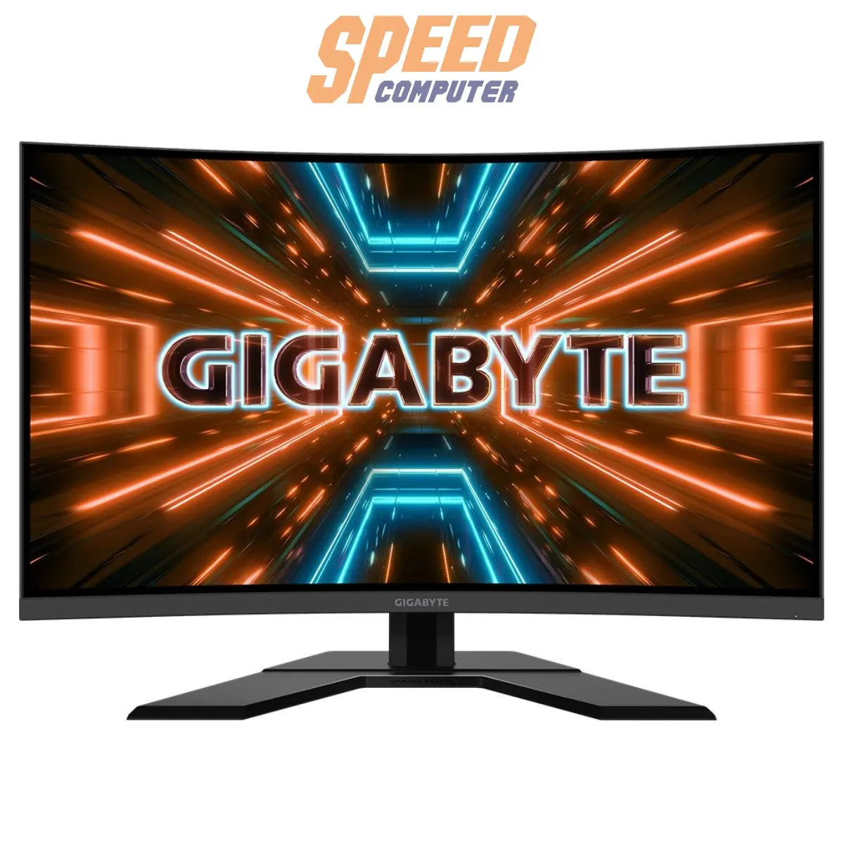 จอมอนิเตอร์ Monitor GIGABYTE G32QC - A 31.5" VA 165Hz สีดำ - SpeedCom