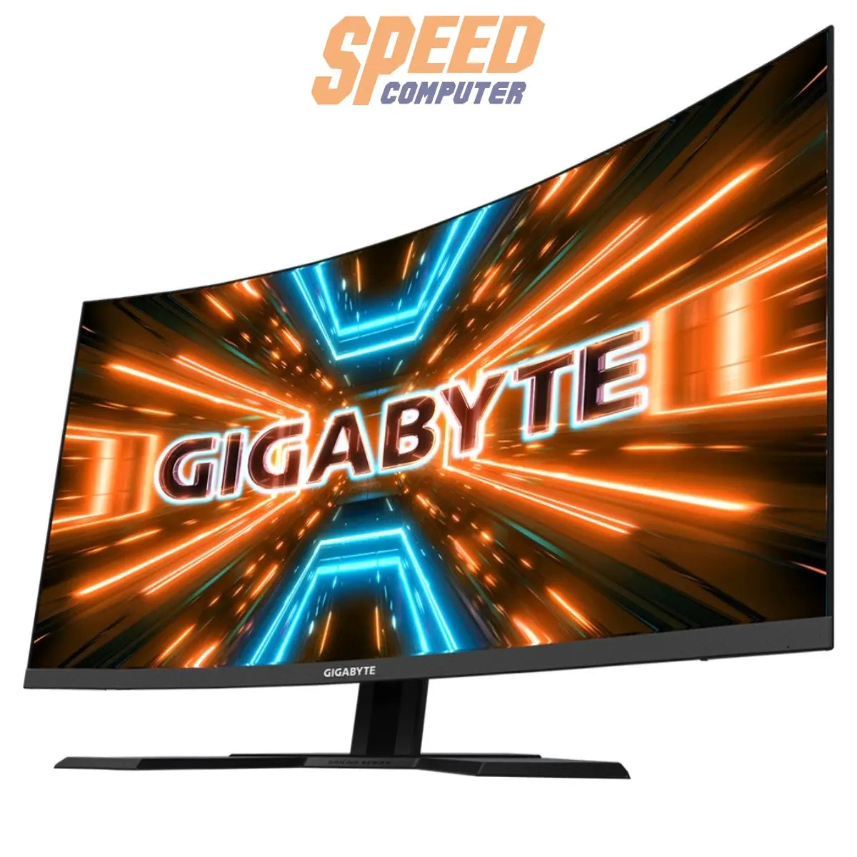 จอมอนิเตอร์ Monitor GIGABYTE G32QC - A 31.5" VA 165Hz สีดำ - SpeedCom