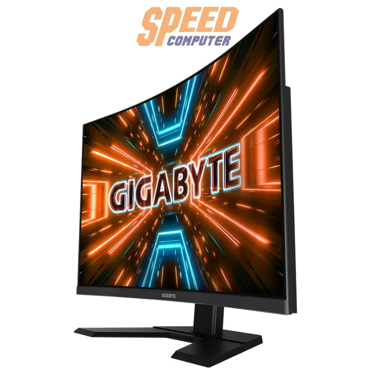 จอมอนิเตอร์ Monitor GIGABYTE G32QC - A 31.5" VA 165Hz สีดำ - SpeedCom