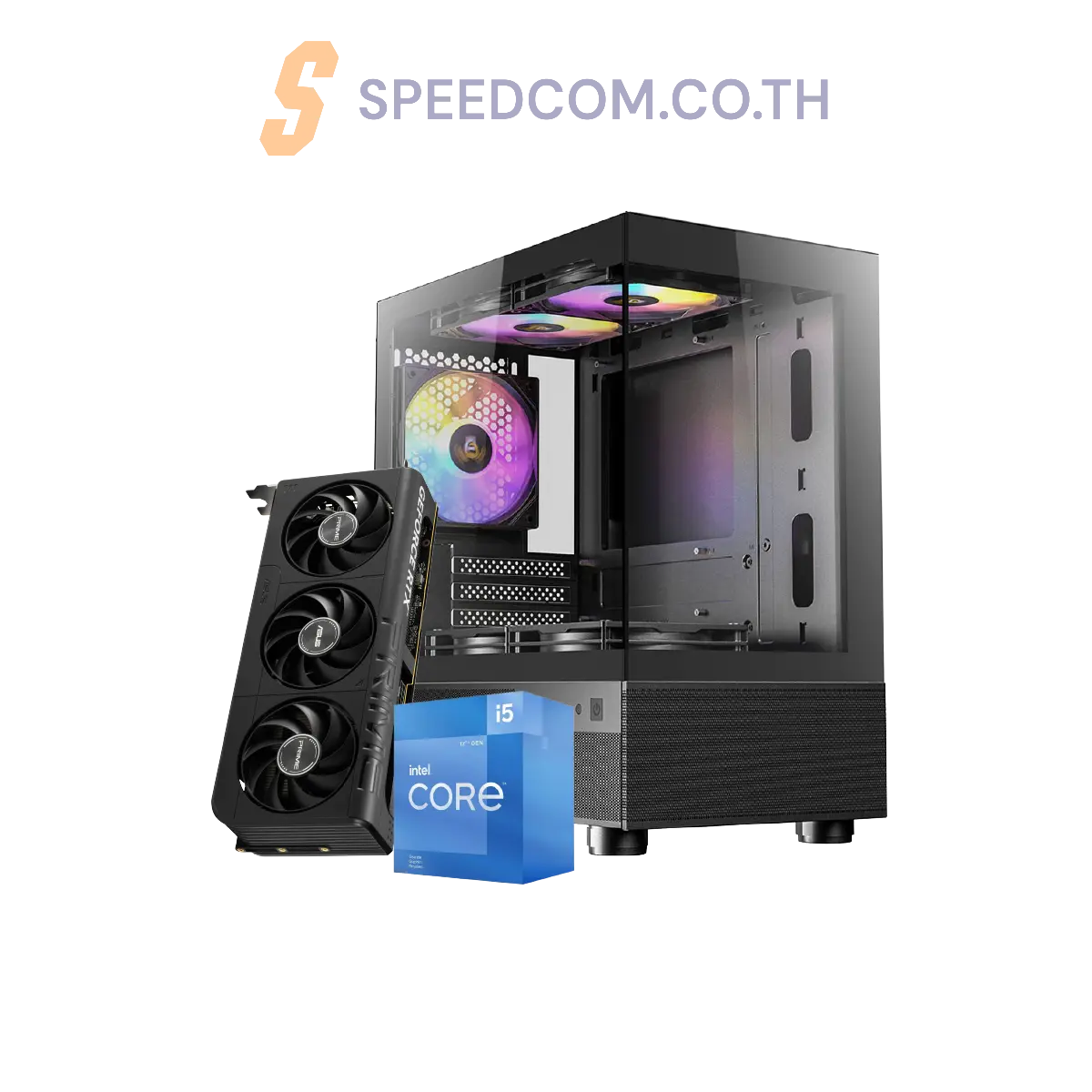 คอมประกอบ NINJA1003-I5-12400F-RTX5050-DDR5-32G - SpeedCom